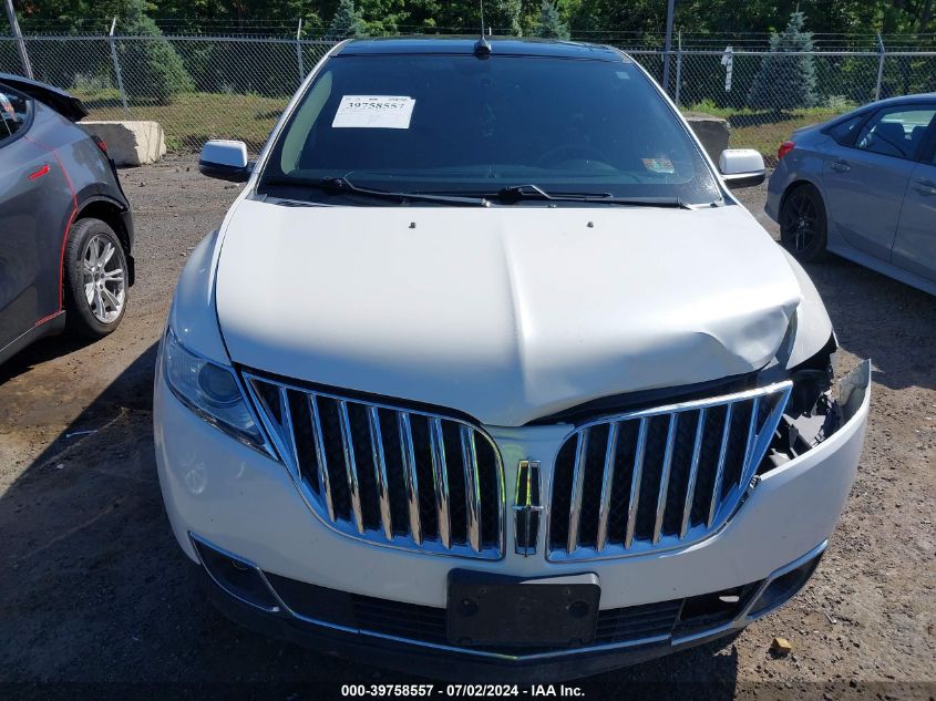 2011 Lincoln Mkx VIN: 2LMDJ8JK6BBJ30945 Lot: 39758557