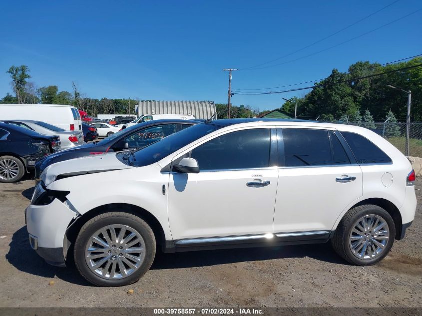 2011 Lincoln Mkx VIN: 2LMDJ8JK6BBJ30945 Lot: 39758557