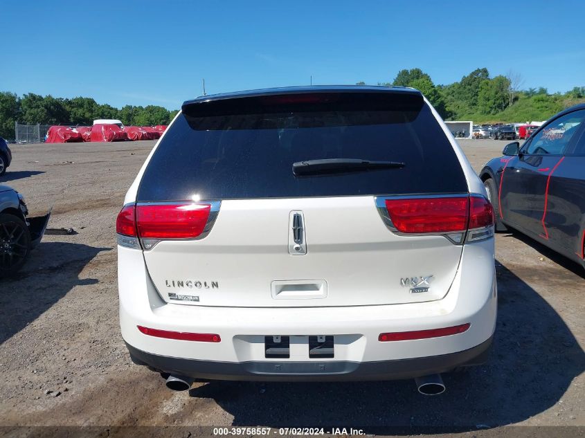 2011 Lincoln Mkx VIN: 2LMDJ8JK6BBJ30945 Lot: 39758557