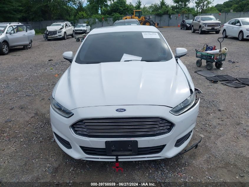 2014 Ford Fusion Hybrid S VIN: 3FA6P0UU9ER223654 Lot: 39758559