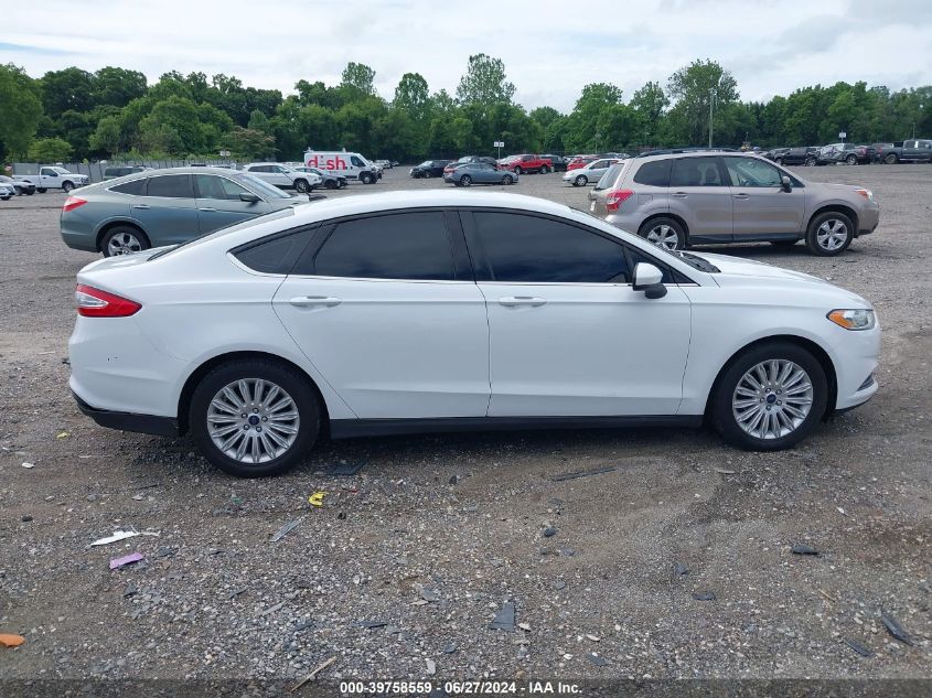 2014 Ford Fusion Hybrid S VIN: 3FA6P0UU9ER223654 Lot: 39758559