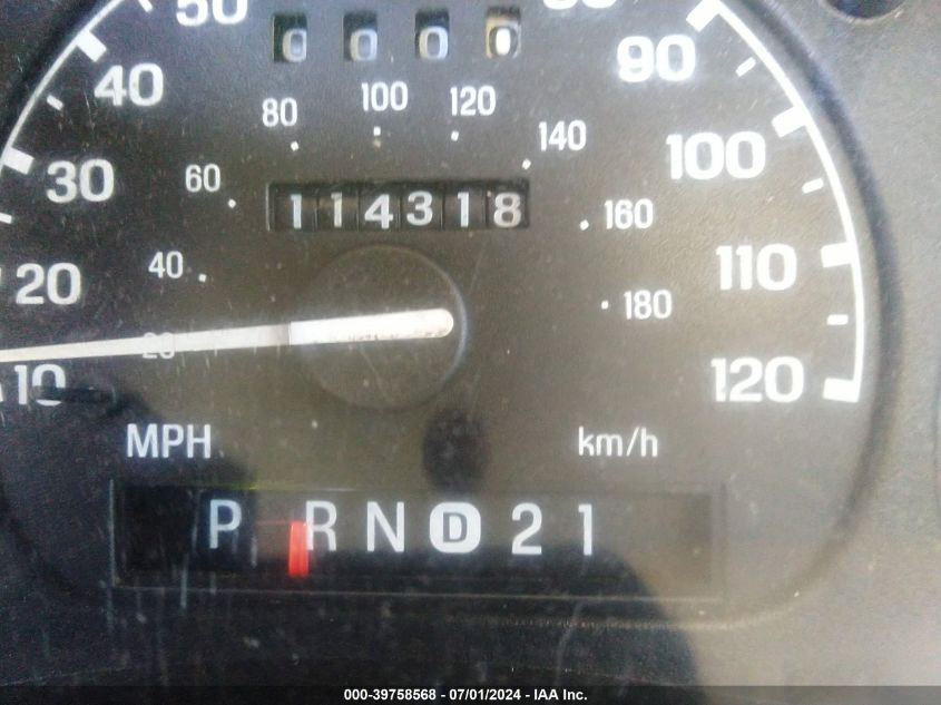 2000 Ford Ranger Xl/Xlt VIN: 1FTYR14V6YPA24083 Lot: 39758568