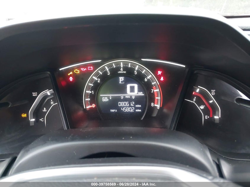 2018 HONDA CIVIC LX - 19XFC2F51JE005569