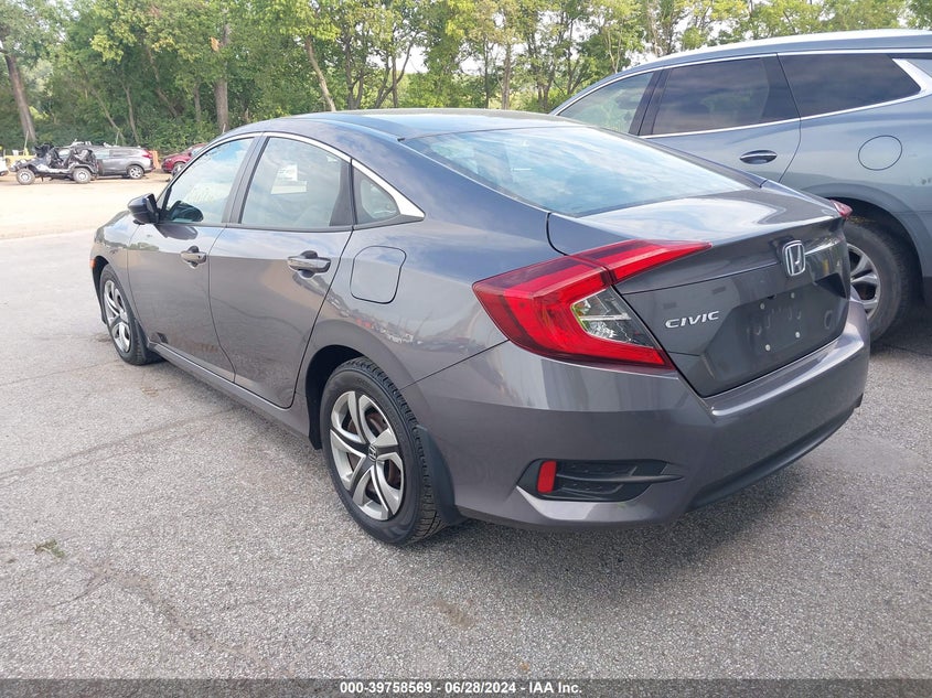2018 HONDA CIVIC LX - 19XFC2F51JE005569