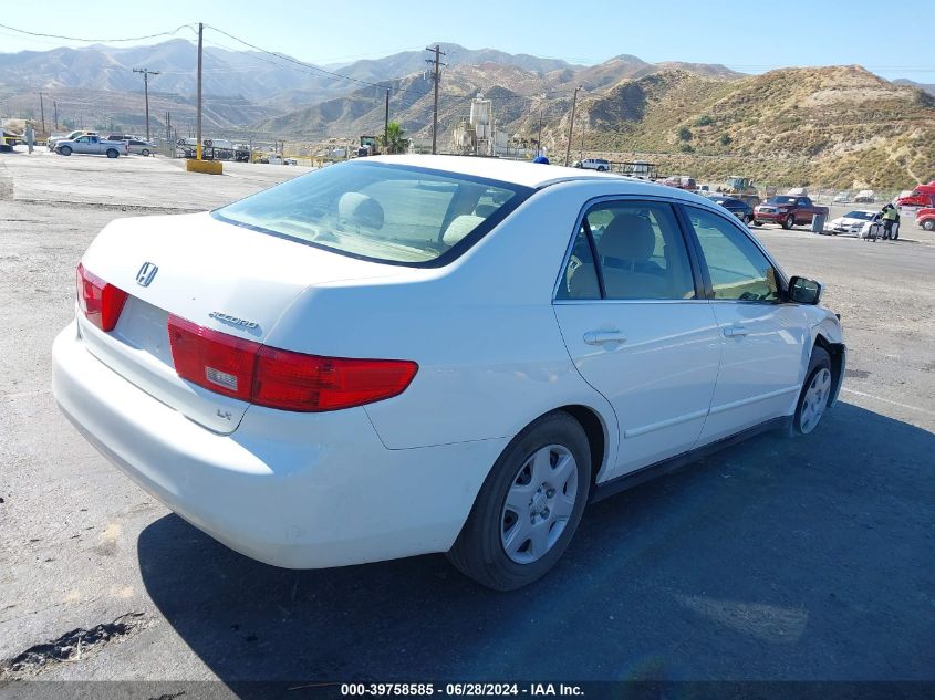 2005 Honda Accord 2.4 Lx VIN: JHMCM56445C004145 Lot: 39758585