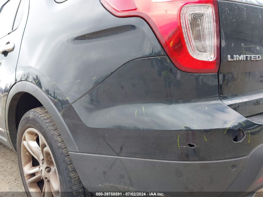 2015 Ford Explorer Limited VIN: 1FM5K8F86FGA77978 Lot: 39758591