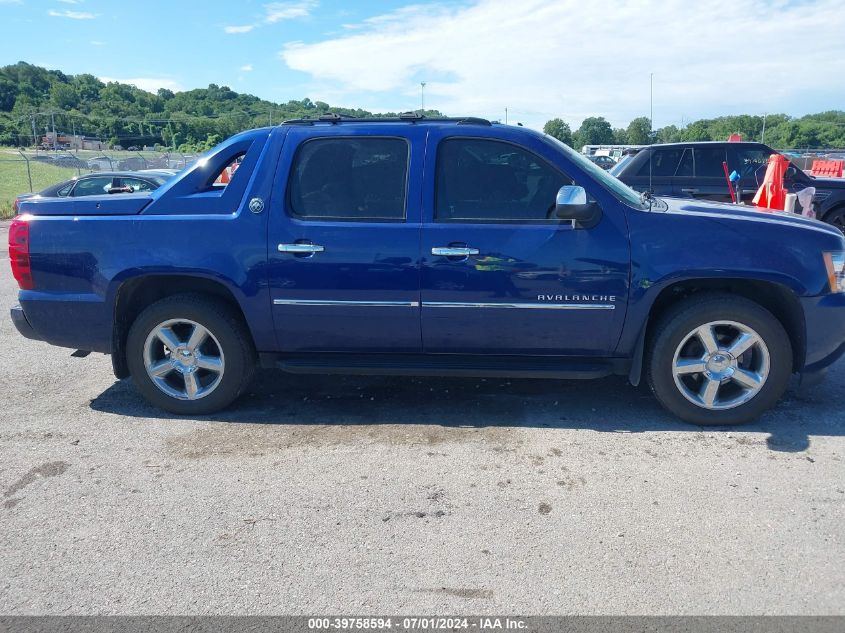 2013 Chevrolet Avalanche Ltz VIN: 3GNTKGE71DG158040 Lot: 39758594