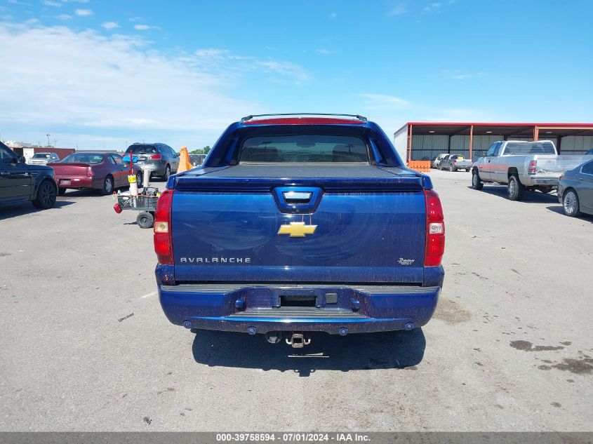 2013 Chevrolet Avalanche Ltz VIN: 3GNTKGE71DG158040 Lot: 39758594