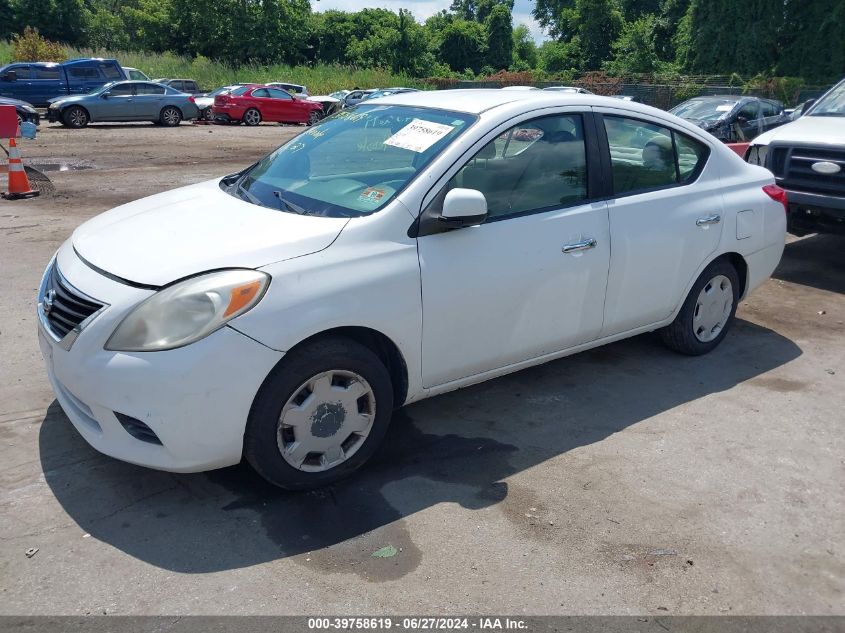 3N1CN7AP2CL828757 | 2012 NISSAN VERSA