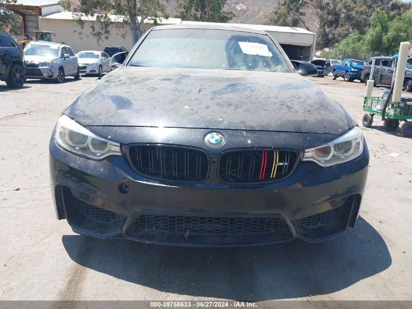 2015 BMW M3 VIN: WBS3C9C59FP803141 Lot: 39758633