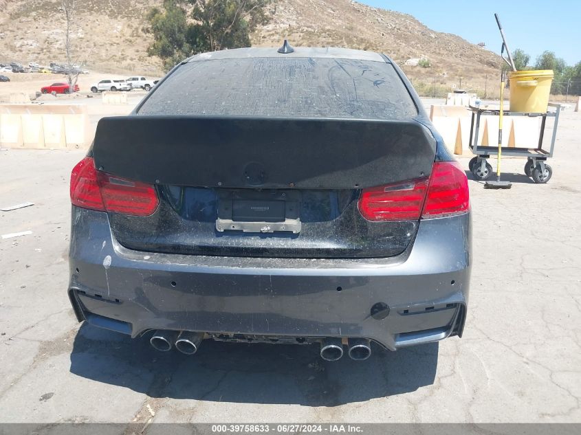 2015 BMW M3 VIN: WBS3C9C59FP803141 Lot: 39758633