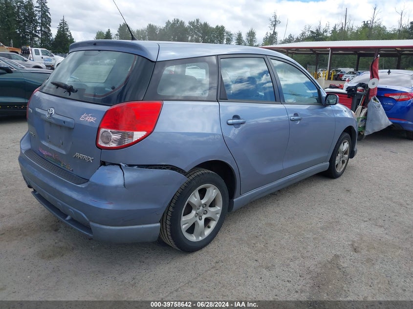 2004 Toyota Matrix Xr VIN: 2T1LR32E44C314355 Lot: 39758642