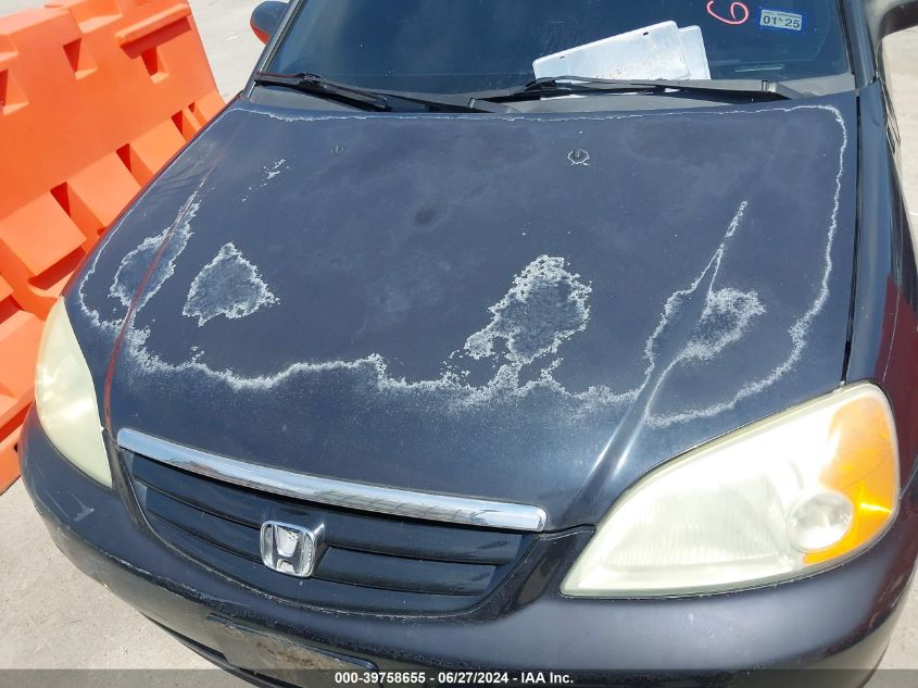 2003 Honda Civic Lx VIN: 2HGES15573H625183 Lot: 39758655