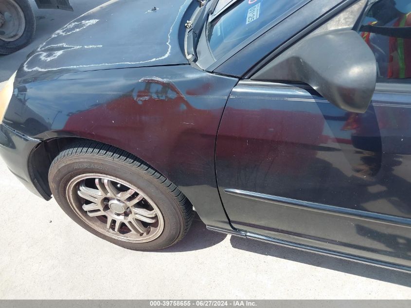 2003 Honda Civic Lx VIN: 2HGES15573H625183 Lot: 39758655