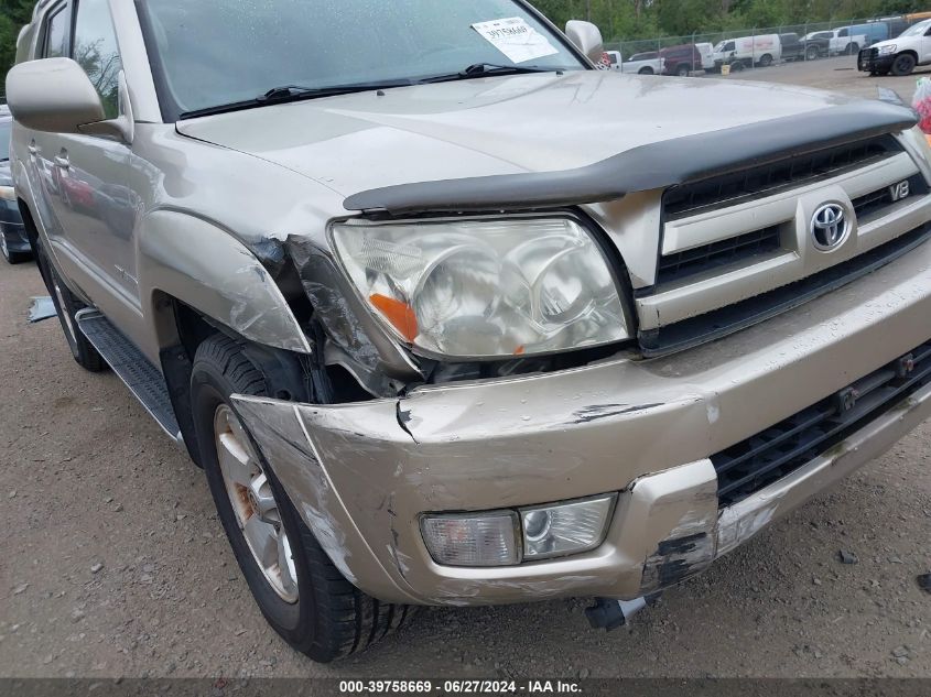 2004 Toyota 4Runner Limited V8 VIN: JTEBT17R840035722 Lot: 39758669