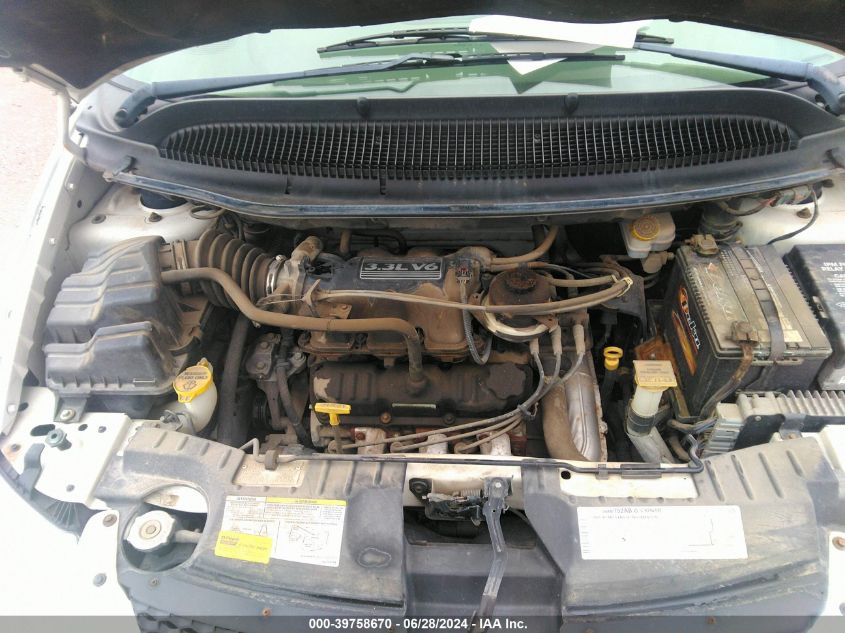 2003 Dodge Caravan Se VIN: 1D8GP25303B222279 Lot: 39758670