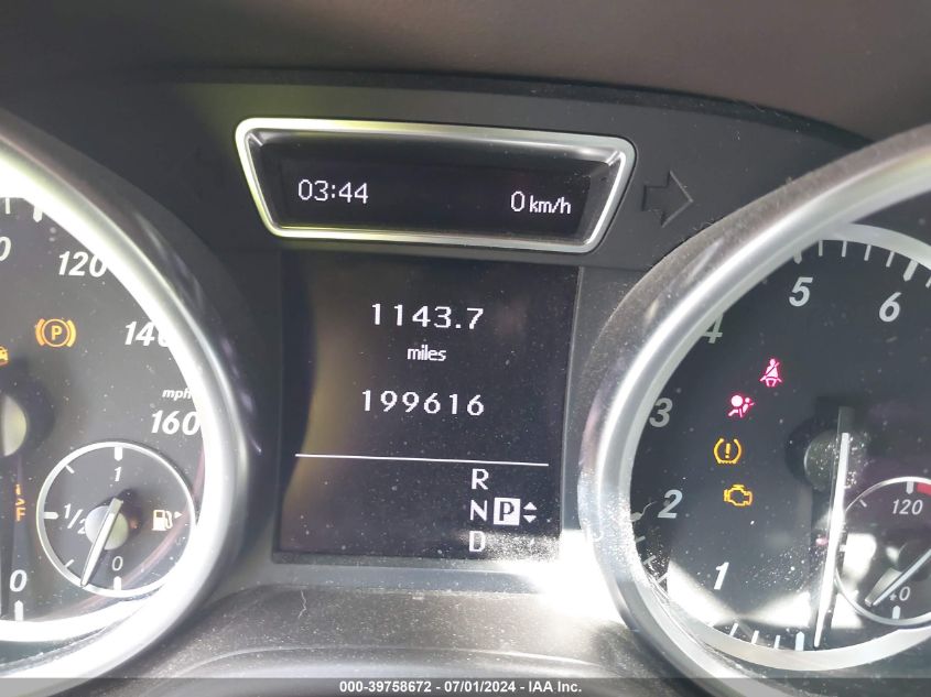 2012 Mercedes-Benz Ml 350 4Matic VIN: 4JGDA5HBXCA037021 Lot: 39758672