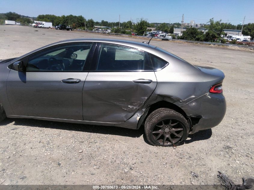 2013 Dodge Dart Rallye VIN: 1C3CDFBA9DD106489 Lot: 39758673