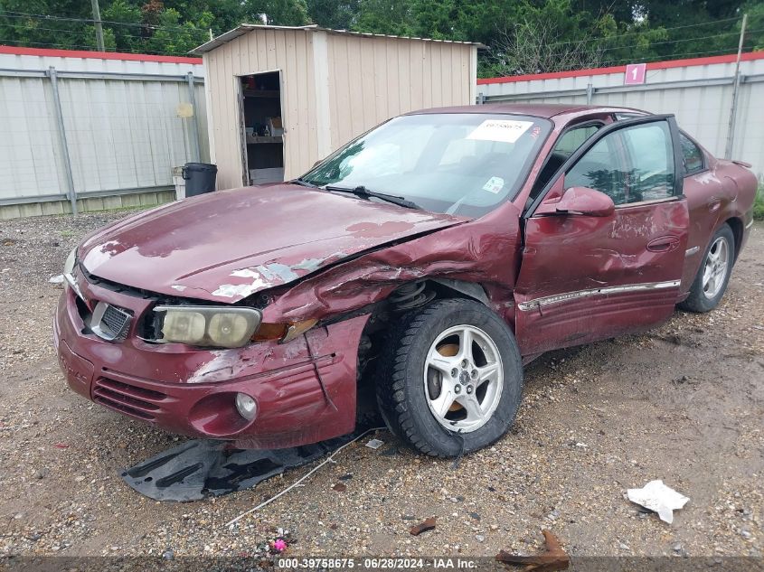 2001 Pontiac Bonneville Se VIN: 1G2HX54K014227372 Lot: 39758675