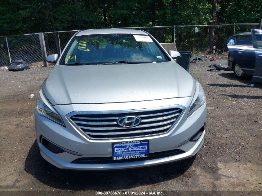 2016 HYUNDAI SONATA SE - 5NPE24AF8GH378008