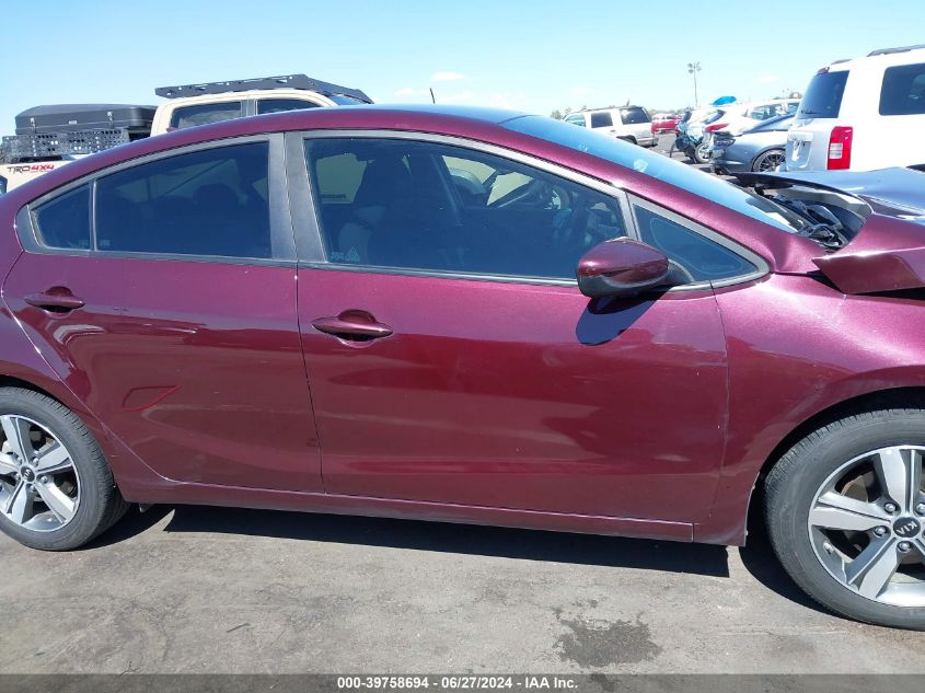 2018 Kia Forte Lx VIN: 3KPFL4A78JE251426 Lot: 39758694