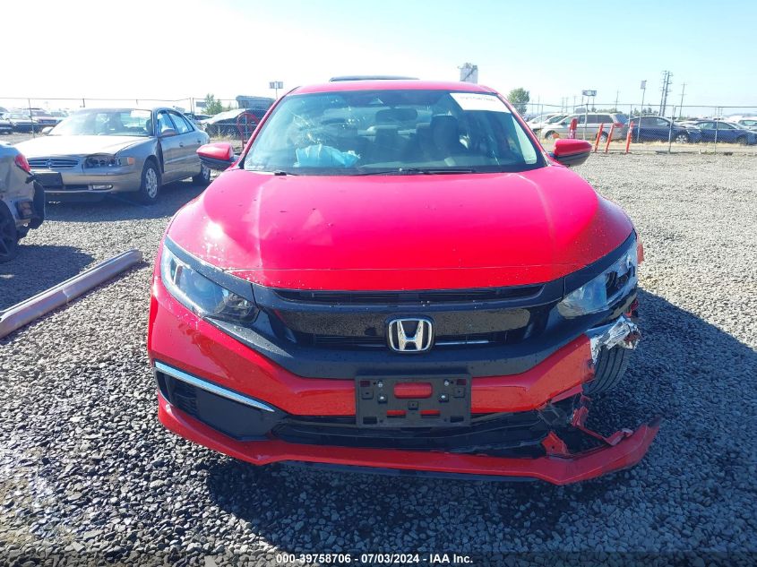 2021 Honda Civic Lx VIN: 2HGFC2F66MH538729 Lot: 39758706