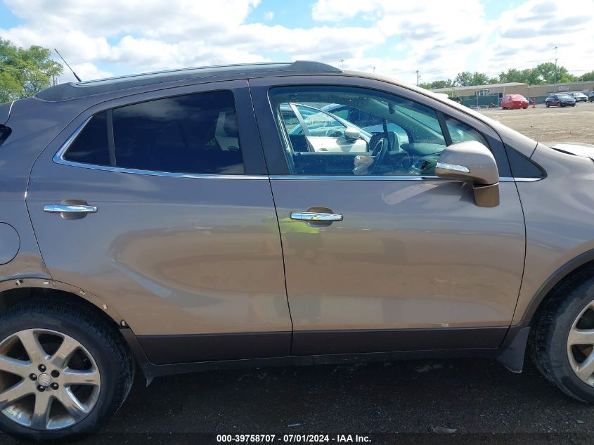 2014 Buick Encore Convenience VIN: KL4CJBSB7EB754958 Lot: 39758707