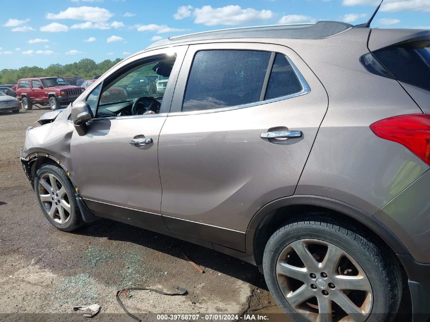 2014 Buick Encore Convenience VIN: KL4CJBSB7EB754958 Lot: 39758707