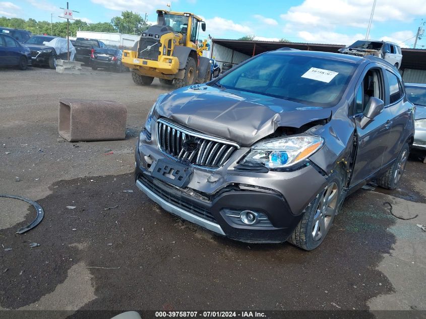 2014 Buick Encore Convenience VIN: KL4CJBSB7EB754958 Lot: 39758707