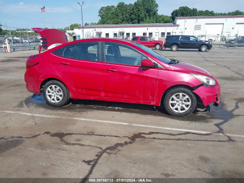 2013 Hyundai Accent Gls VIN: KMHCT4AE1DU410273 Lot: 39758713