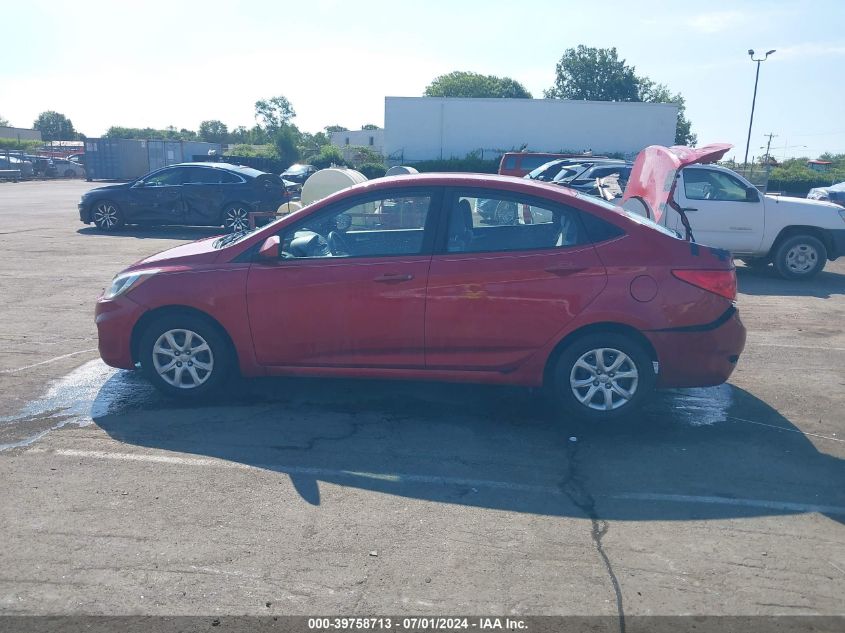 2013 Hyundai Accent Gls VIN: KMHCT4AE1DU410273 Lot: 39758713