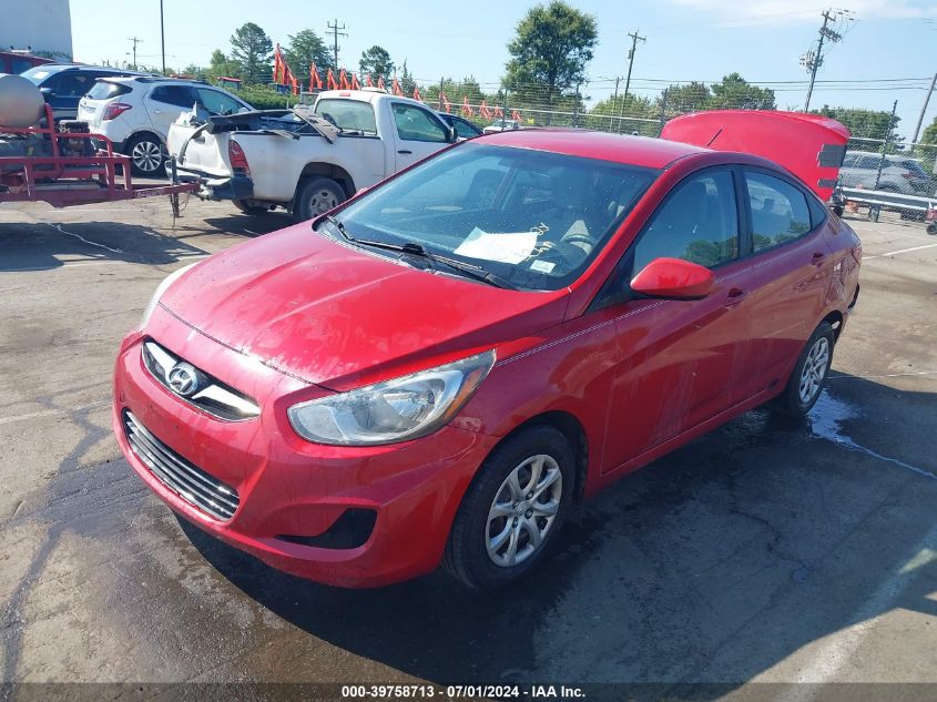 2013 Hyundai Accent Gls VIN: KMHCT4AE1DU410273 Lot: 39758713