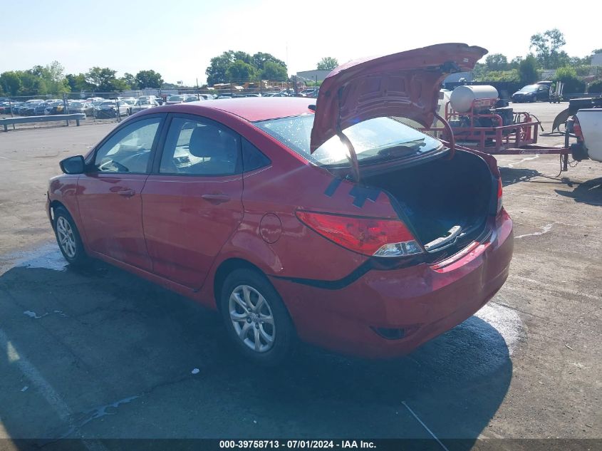 2013 Hyundai Accent Gls VIN: KMHCT4AE1DU410273 Lot: 39758713