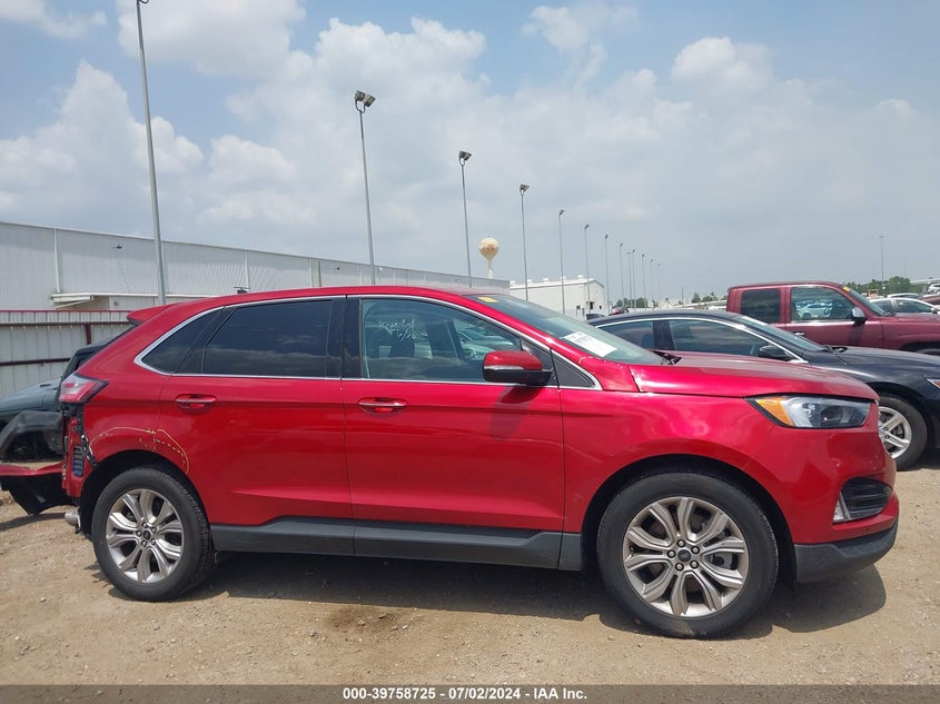 2023 Ford Edge Titanium VIN: 2FMPK4K95PBA55852 Lot: 39758725