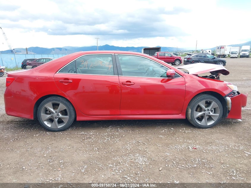 2012 Toyota Camry Se/Xle VIN: 4T1BK1FK1CU519150 Lot: 39758724