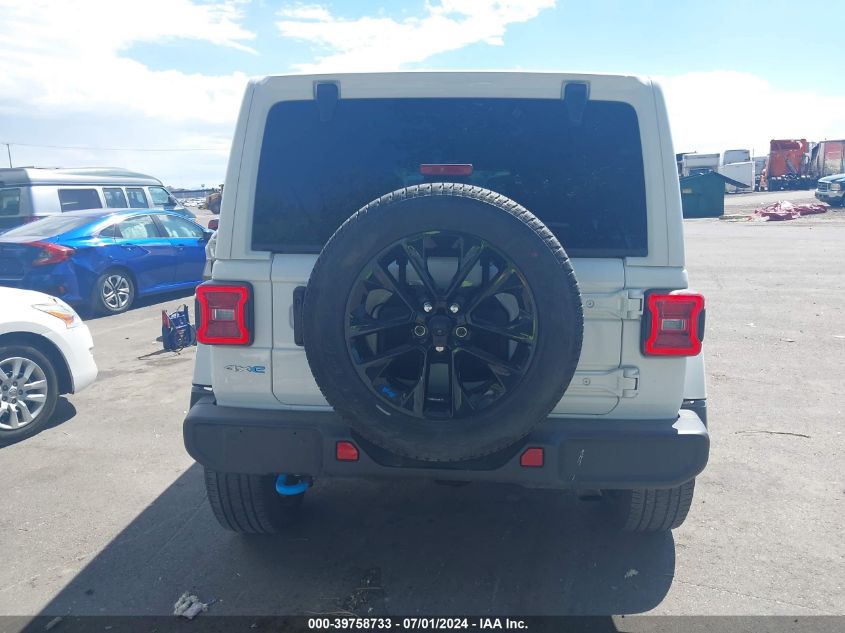 2022 Jeep Wrangler 4Xe Unlimited Sahara 4X4 VIN: 1C4JJXP66NW229226 Lot: 39758733