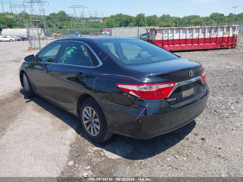 2016 Toyota Camry Le VIN: 4T4BF1FK9GR542305 Lot: 39758738