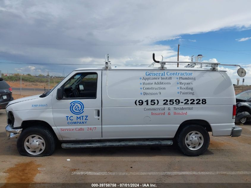 2010 Ford E-250 Commercial/Recreational VIN: 1FTNE2EW1ADA37374 Lot: 39758758