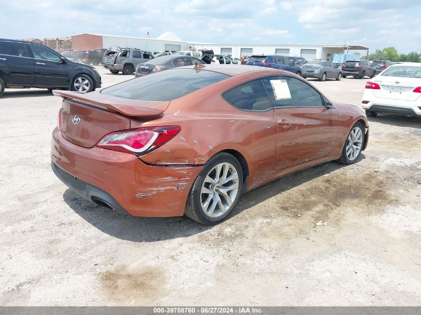 2013 Hyundai Genesis 3.8 Grand Touring VIN: KMHHU6KJ2DU083019 Lot: 39758760