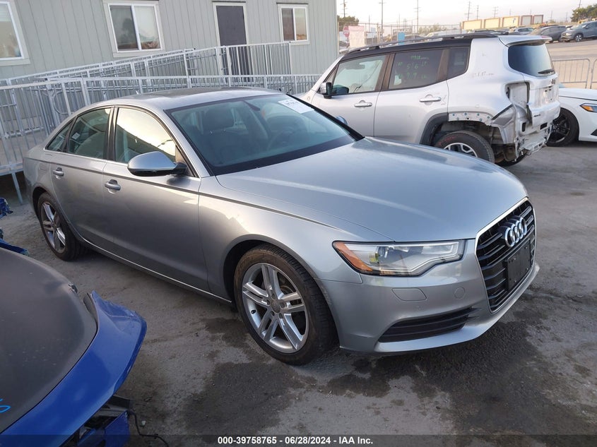 2012 Audi A6 Premium Plus VIN: WAUDFAFC6CN153557 Lot: 39758765