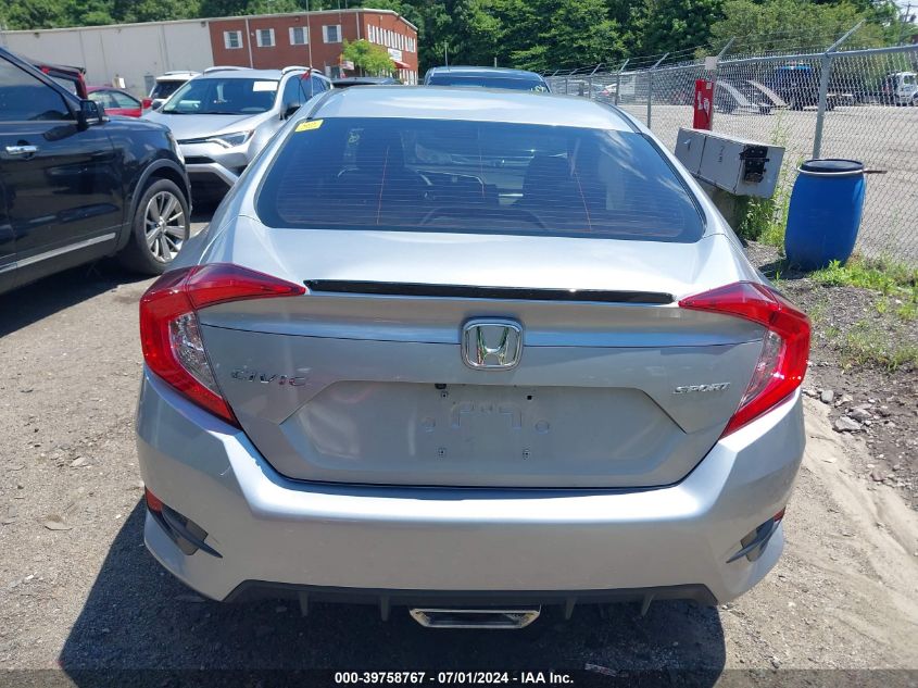 2020 Honda Civic Sport VIN: 2HGFC2F88LH559999 Lot: 39758767