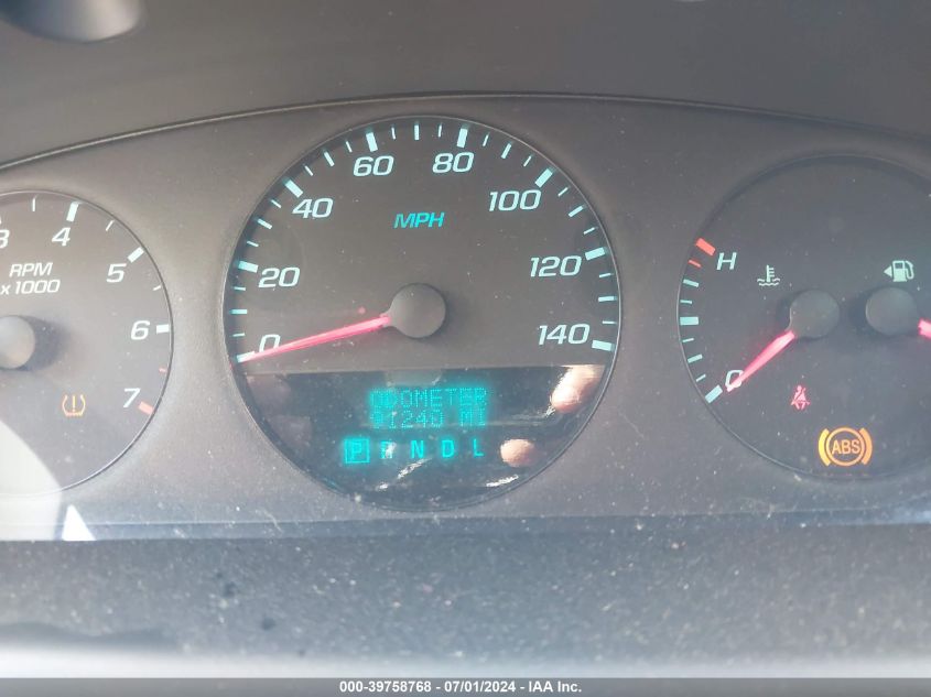 2013 Chevrolet Impala Police VIN: 2G1WD5E33D1209816 Lot: 39758768