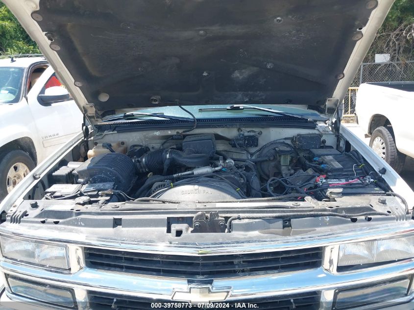 1999 Chevrolet Suburban 1500 Lt VIN: 3GNFK16RXXG106002 Lot: 39758773