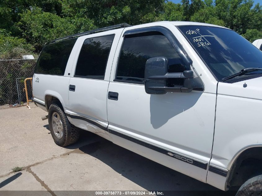 1999 Chevrolet Suburban 1500 Lt VIN: 3GNFK16RXXG106002 Lot: 39758773