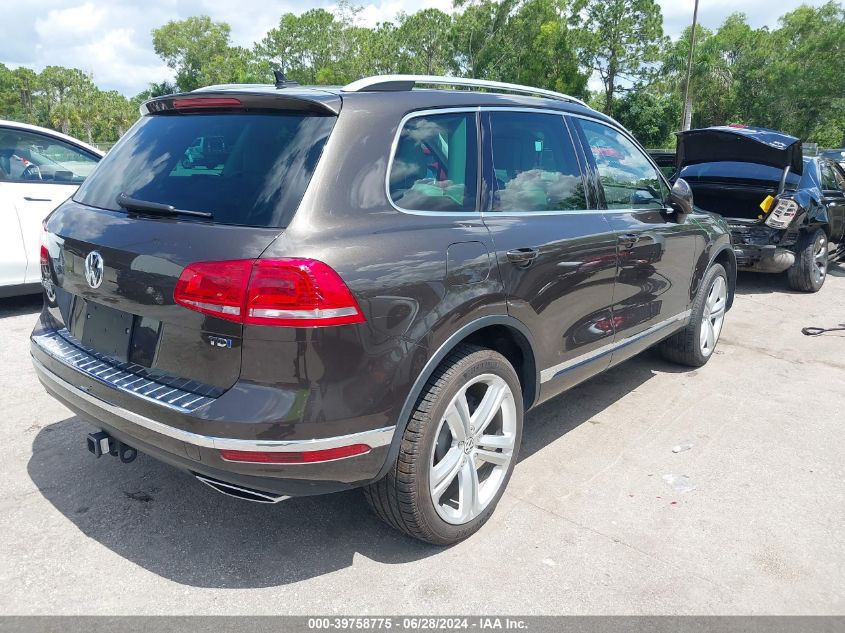 2016 Volkswagen Touareg Tdi Executive VIN: WVGEP9BP8GD005588 Lot: 39758775