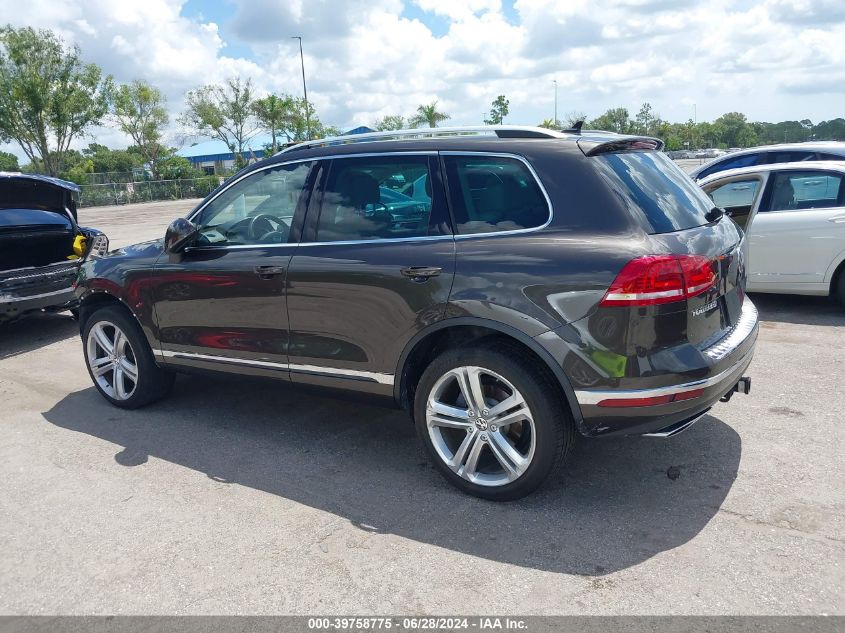 2016 Volkswagen Touareg Tdi Executive VIN: WVGEP9BP8GD005588 Lot: 39758775