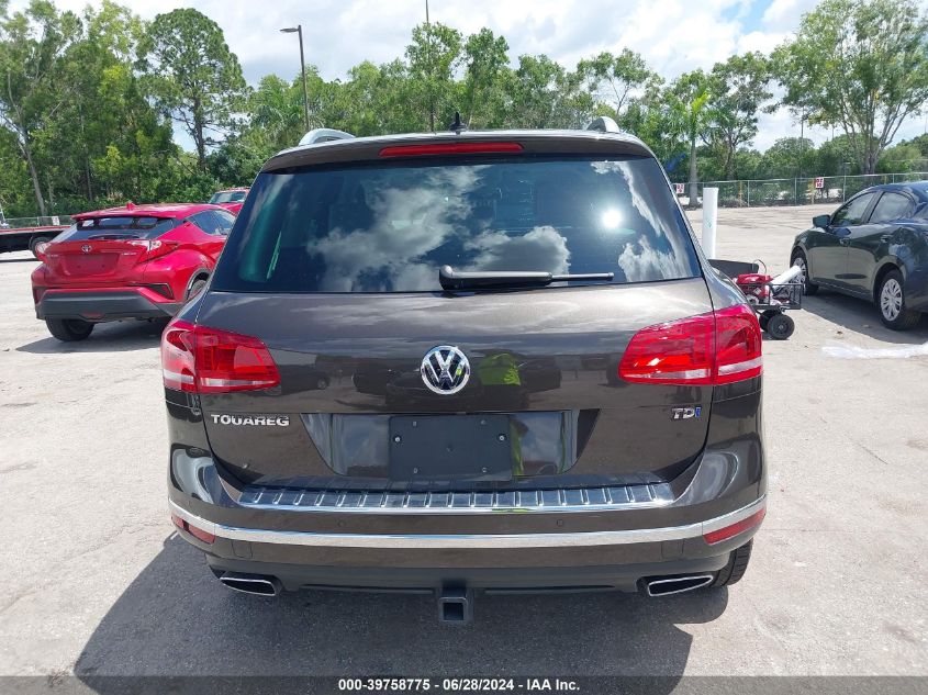 2016 Volkswagen Touareg Tdi Executive VIN: WVGEP9BP8GD005588 Lot: 39758775