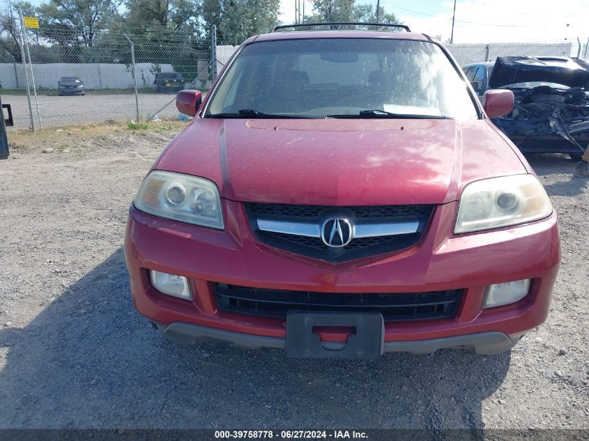 2005 Acura Mdx Touring VIN: 2HNYD18895H547384 Lot: 39758778