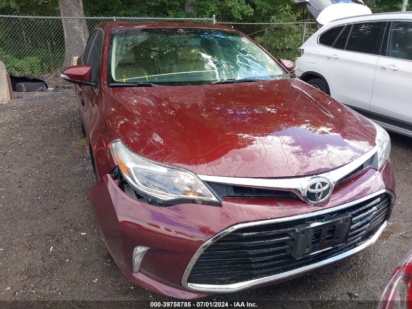 2016 Toyota Avalon Xle Plus VIN: 4T1BK1EB0GU198015 Lot: 39758785