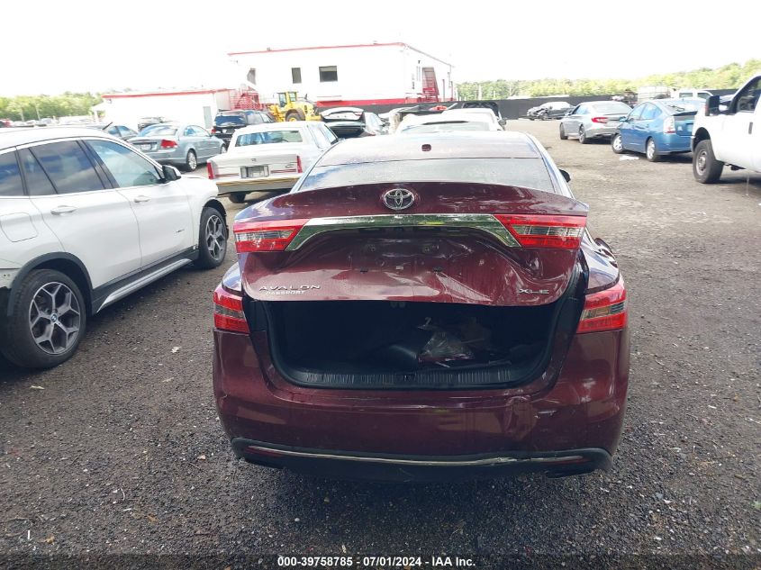 2016 Toyota Avalon Xle Plus VIN: 4T1BK1EB0GU198015 Lot: 39758785